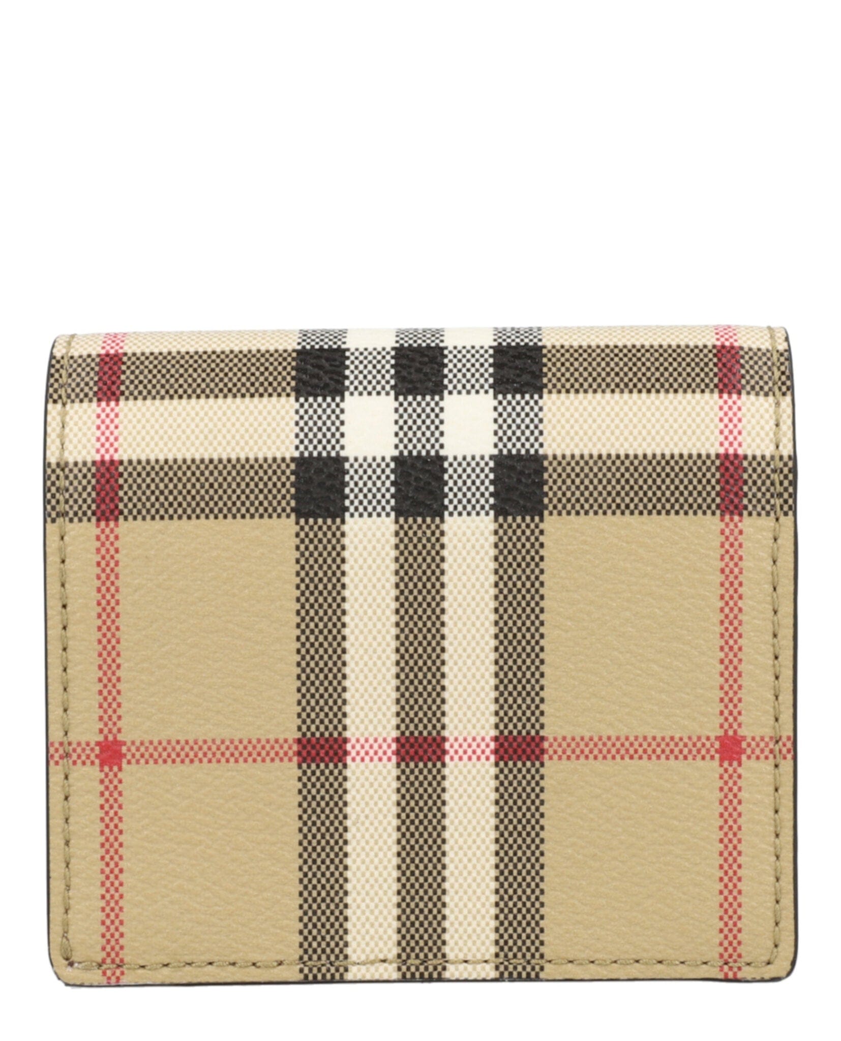 Burberry Womens Small Check Bifold Wallet
