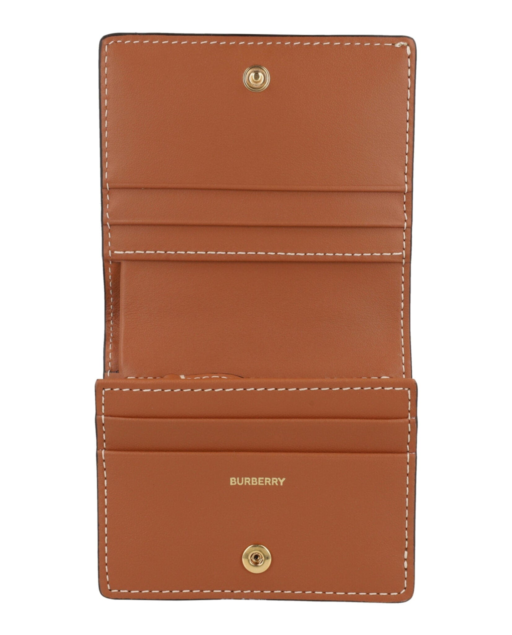 Burberry Womens Small Check Bifold Wallet