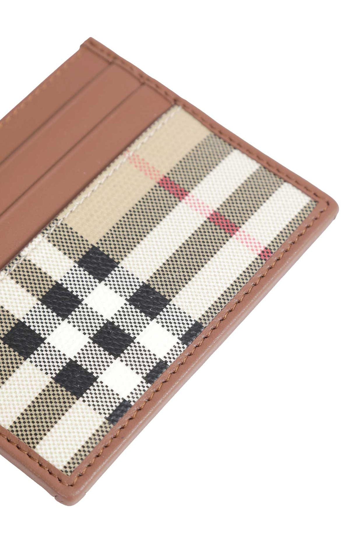 Burberry Check Card Case