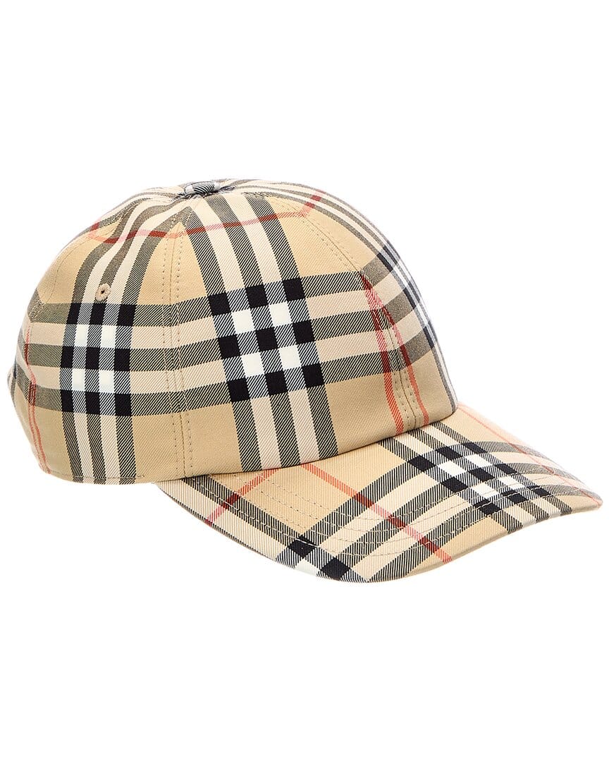 Burberry Check Baseball Cap