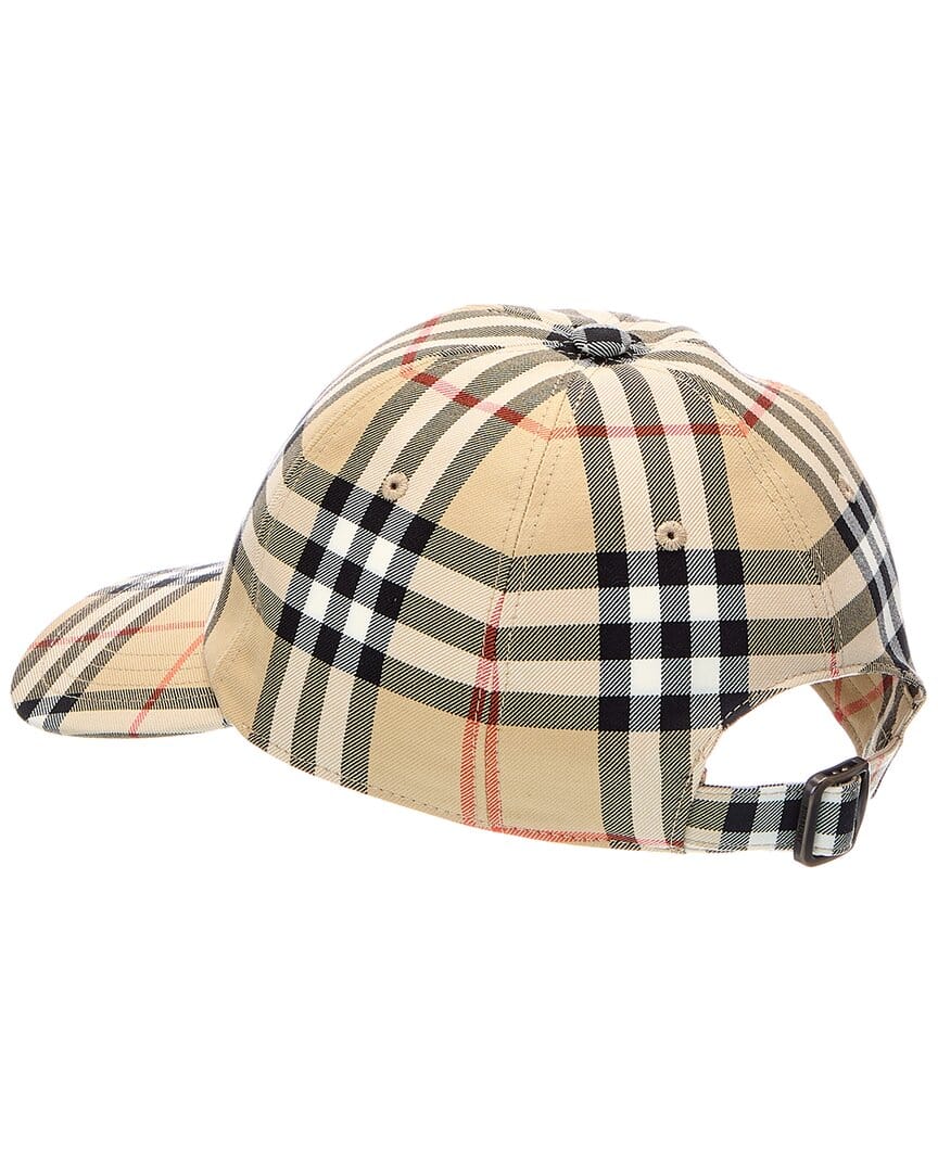 Burberry Check Baseball Cap