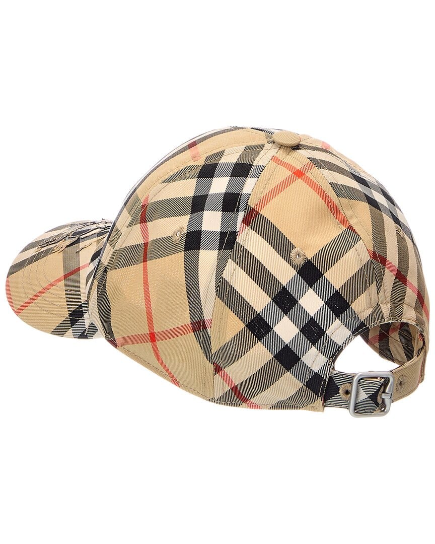 Burberry Check Knight Baseball Cap