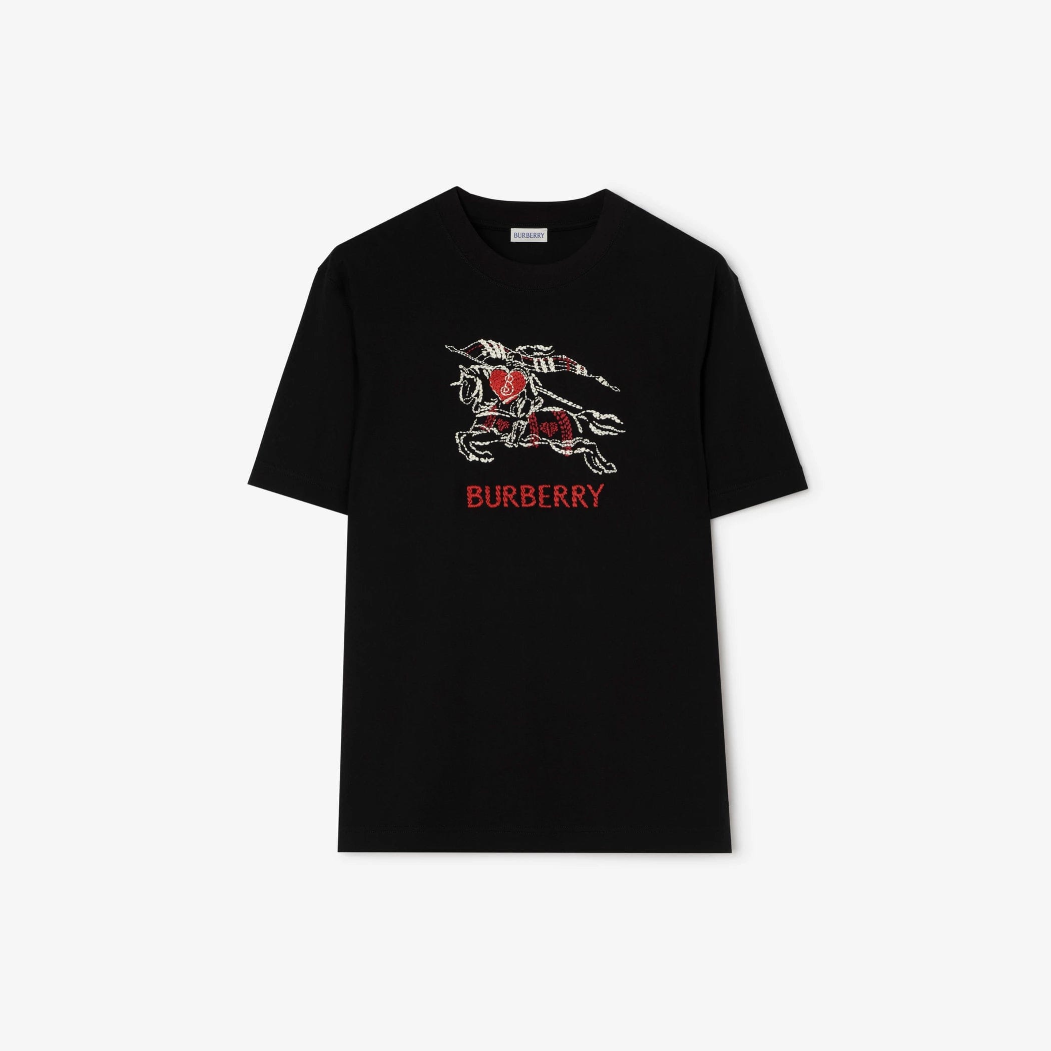 Burberry Heart Knight Cotton T - shirt