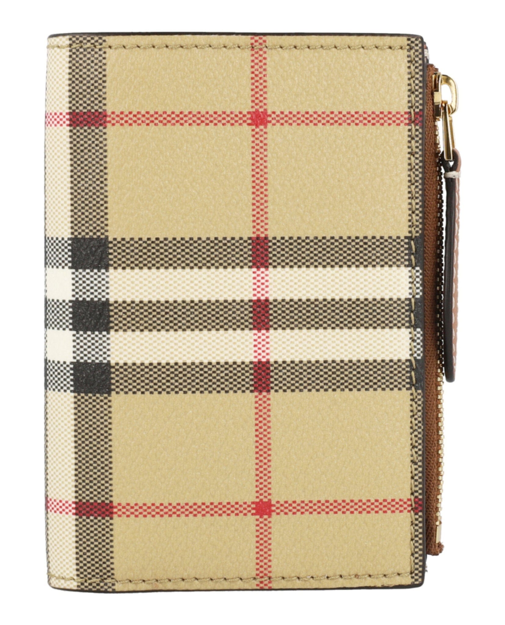 Burberry Womens LS Small Check Bifold Wallet DFC