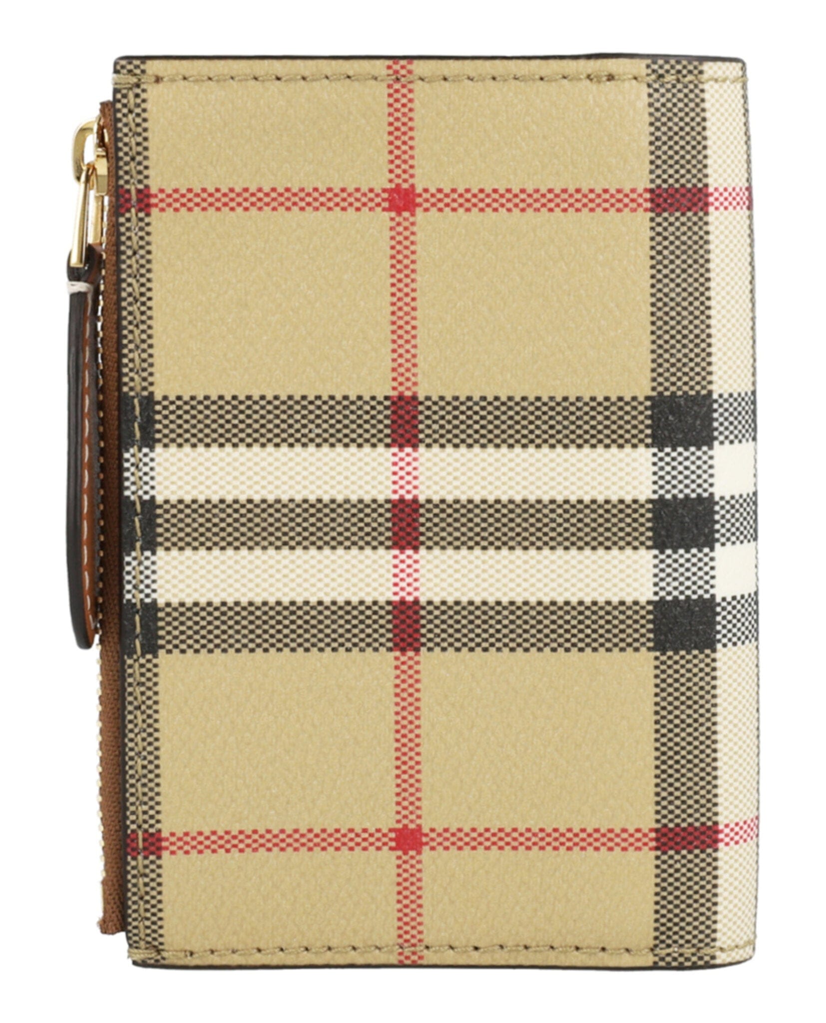 Burberry Womens LS Small Check Bifold Wallet DFC