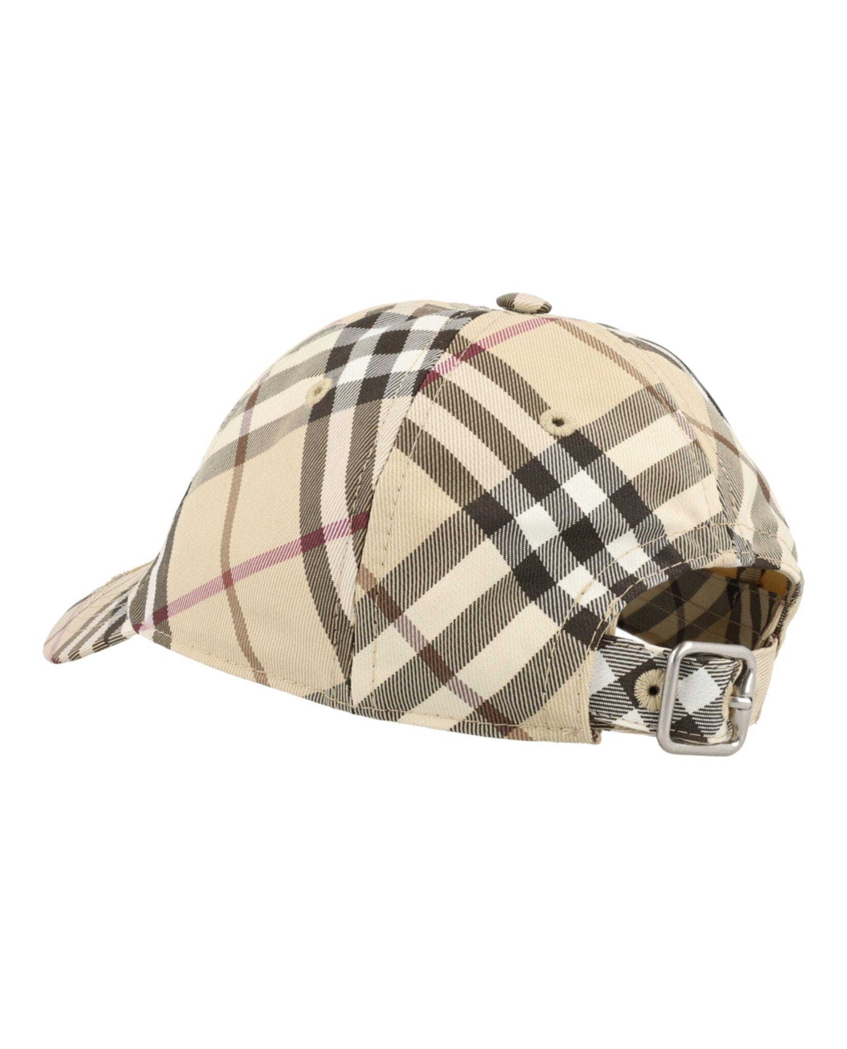 Burberry Womens MH ESS Check Baseball Hat