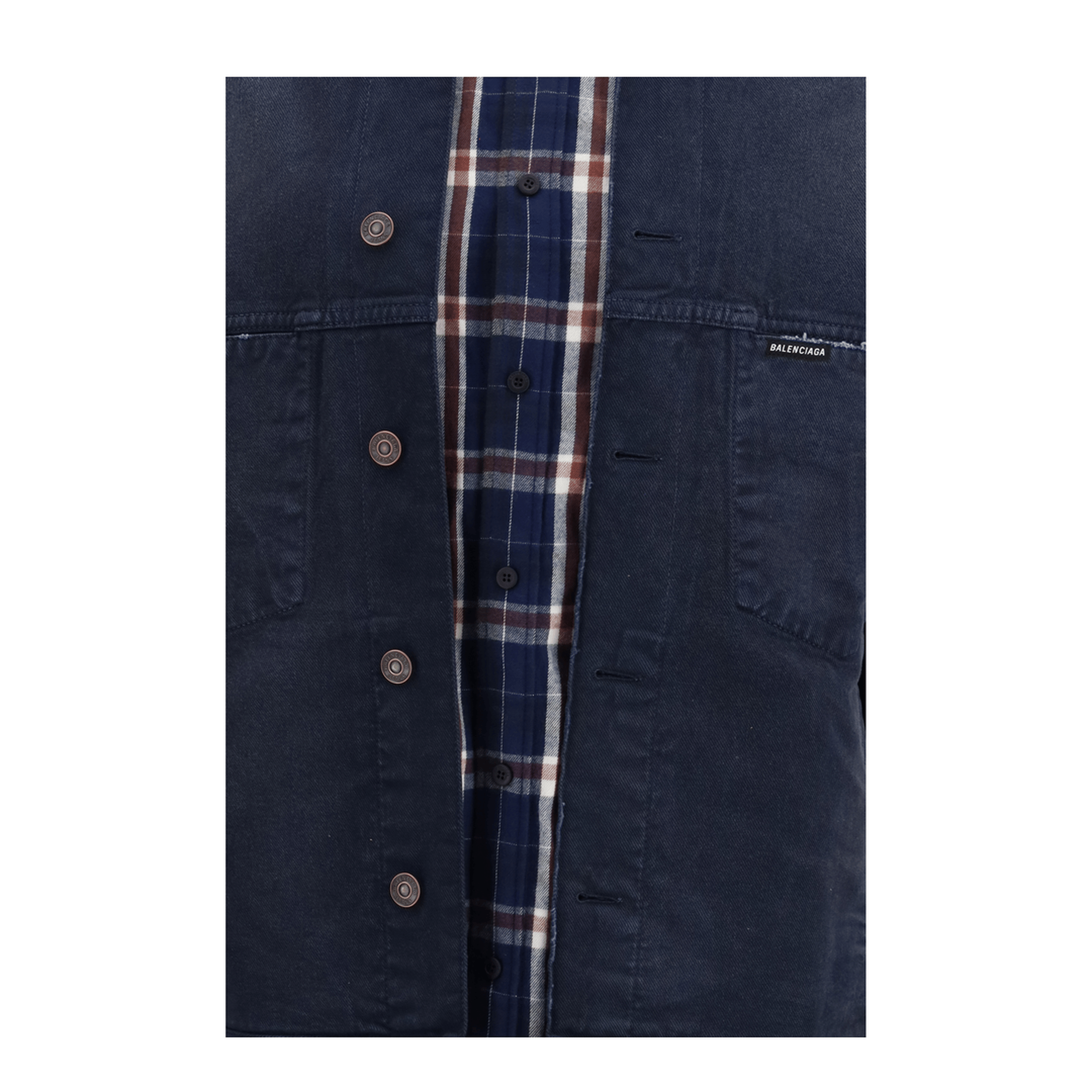 Balenciaga Patched Shirt Jacket
