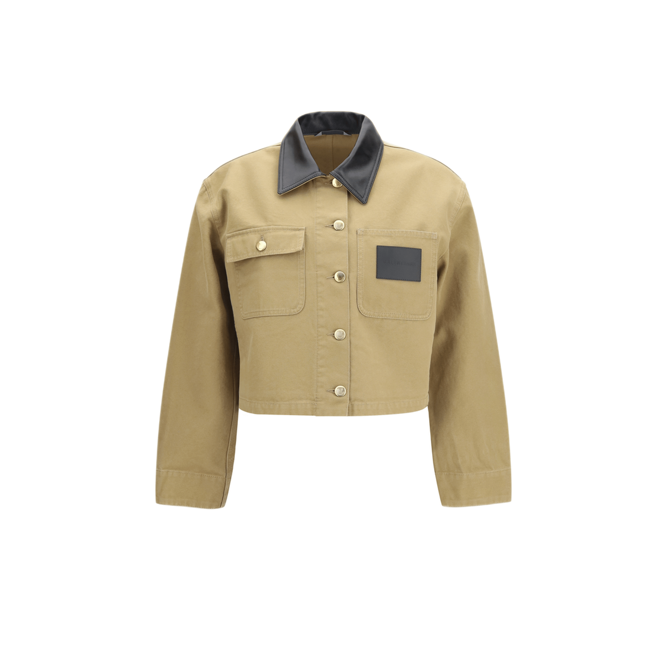 Balenciaga Heavy Cotton Cropped Jacket
