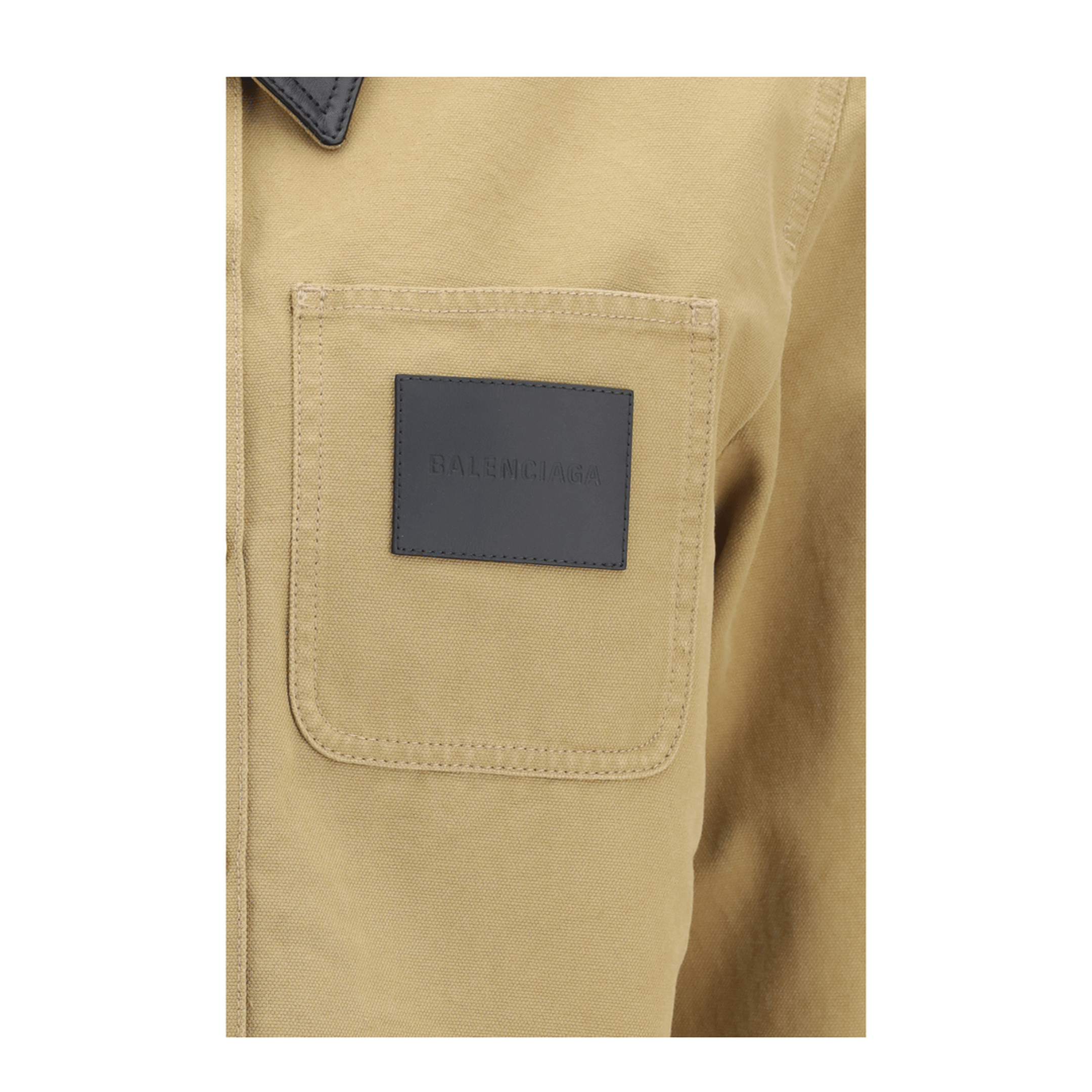 Balenciaga Heavy Cotton Cropped Jacket