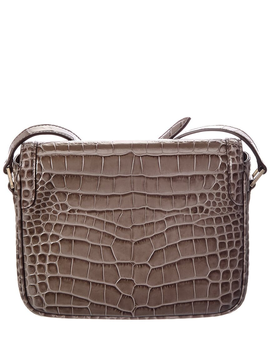 Tom Ford Croc - Embossed Leather Shoulder Bag