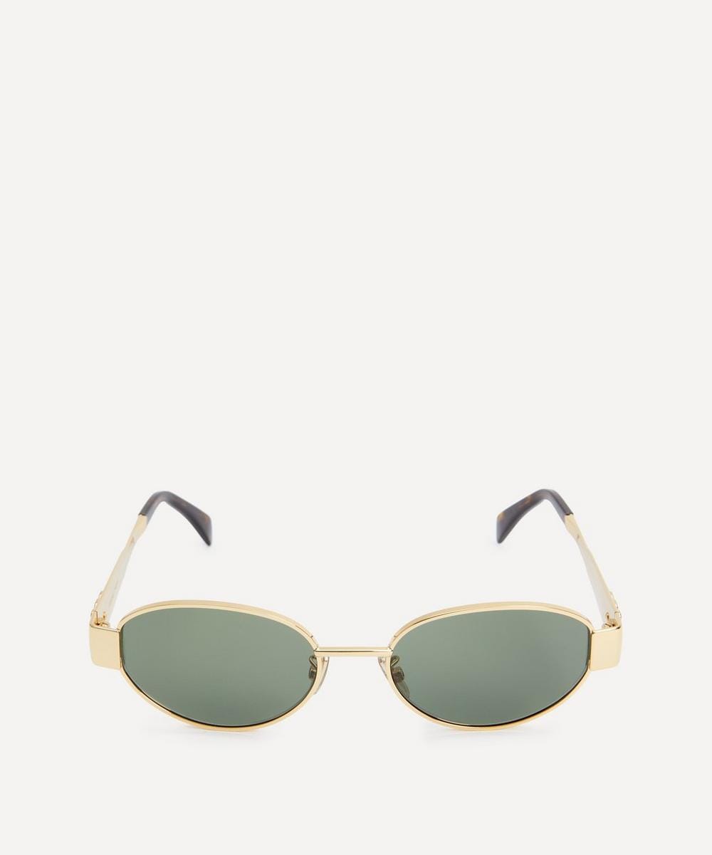 Celine Triomphe Oval Sunglasses