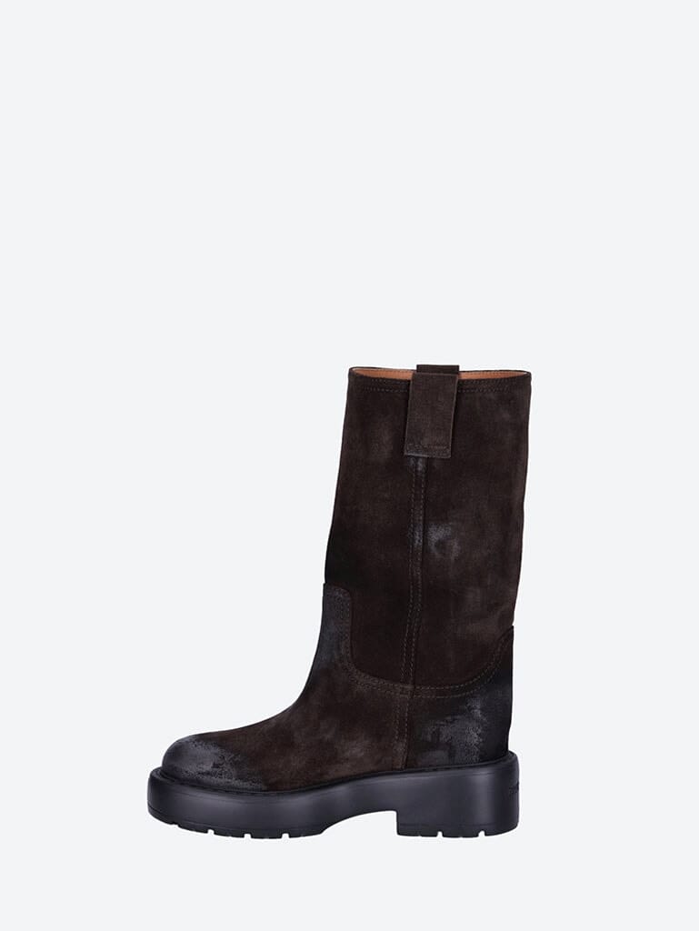 MIU MIU Leather ankle boots