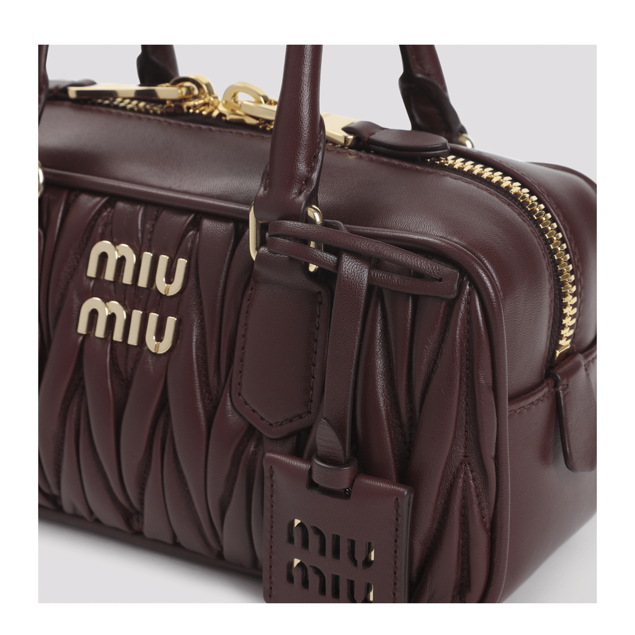 Miu Miu Arcadie Matelassé Leather Handbags