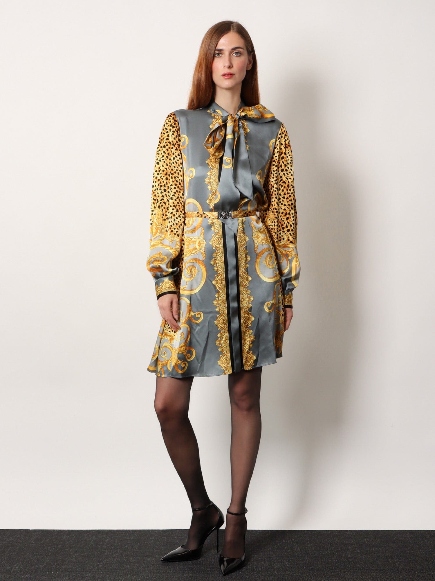 Versace Silk Chemisier/Dress