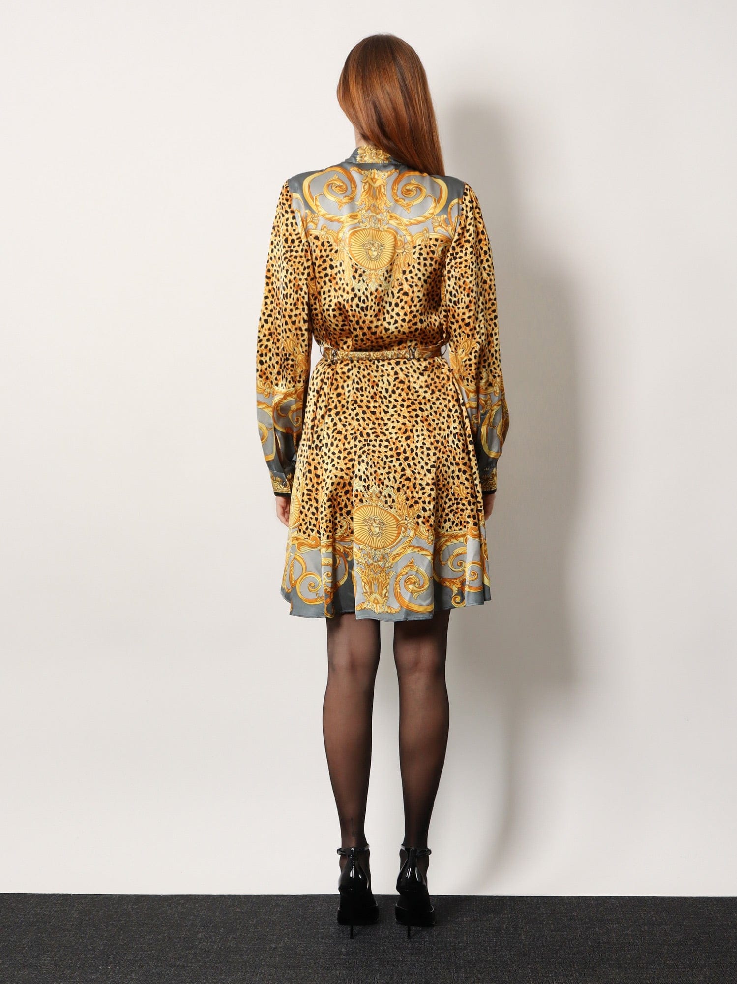 Versace Silk Chemisier/Dress