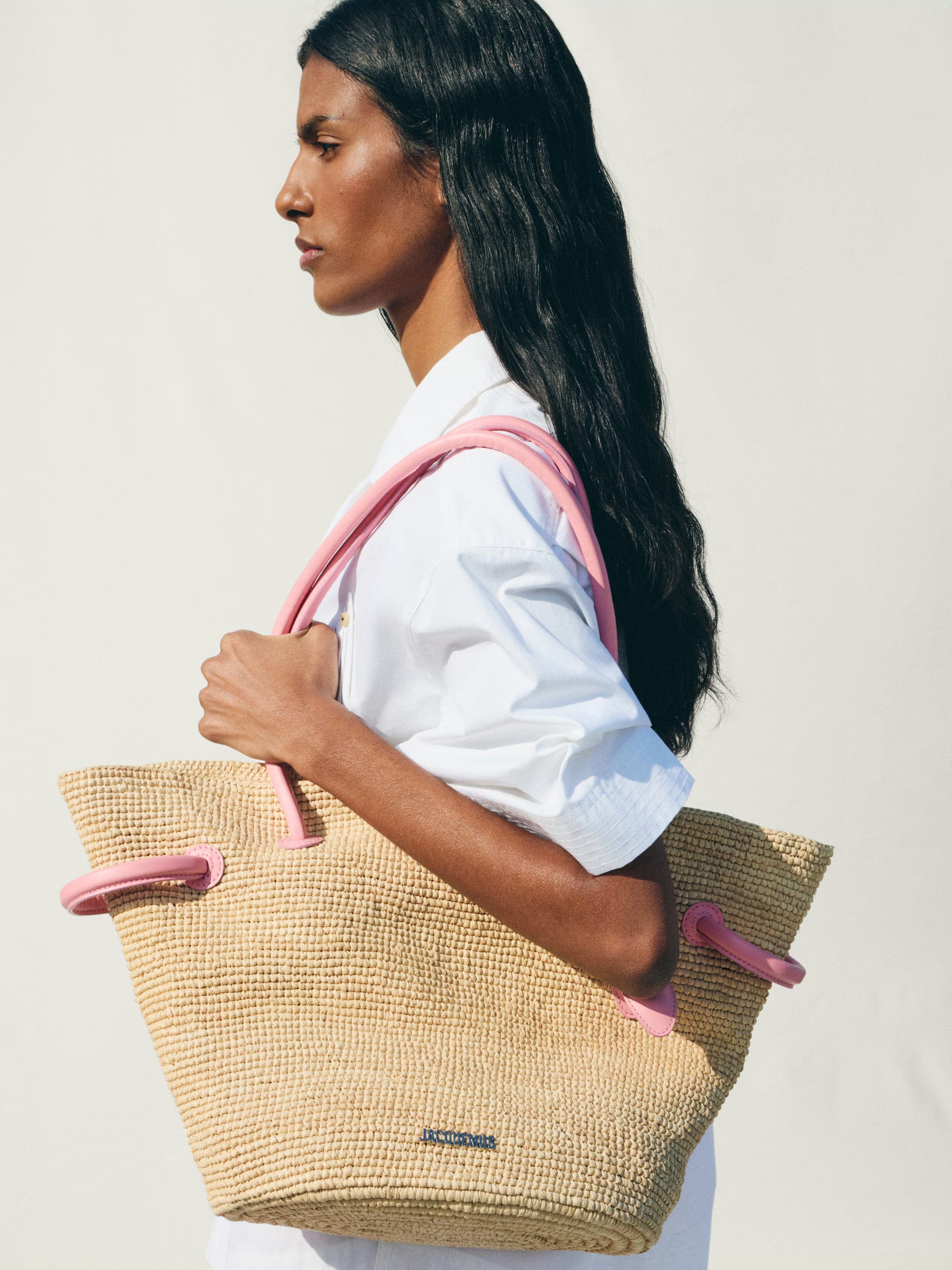 Jacquemus The Turismo Basket Bag - Light Pink