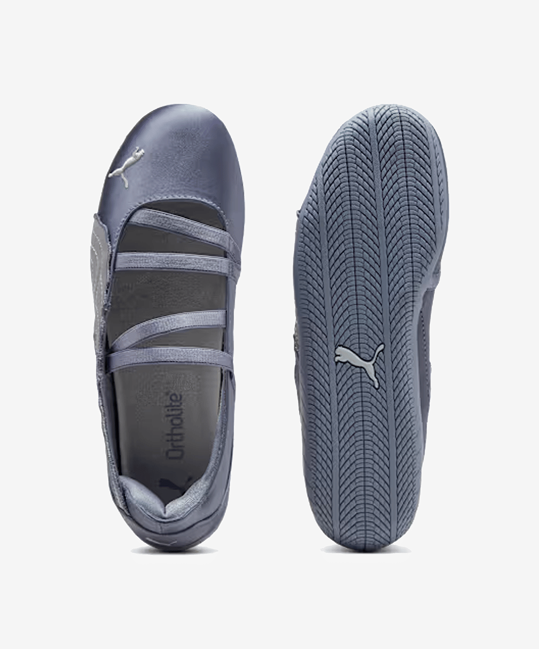 PUMA | SPEEDCAT BALLET VENUS { GRAY SKY - VIBRANT SILVER
