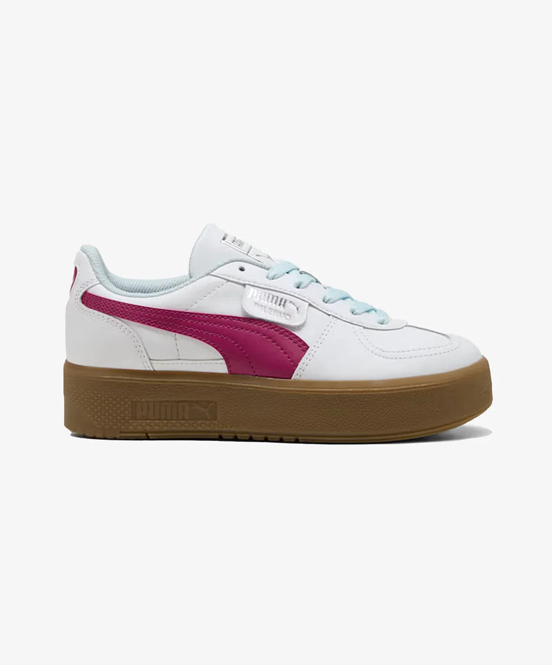 PUMA | PALERMO ELEVATA LEATHER { WHITE/BERRY