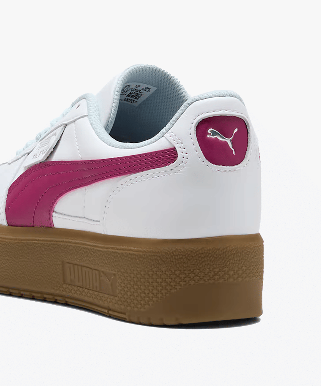 PUMA | PALERMO ELEVATA LEATHER { WHITE/BERRY