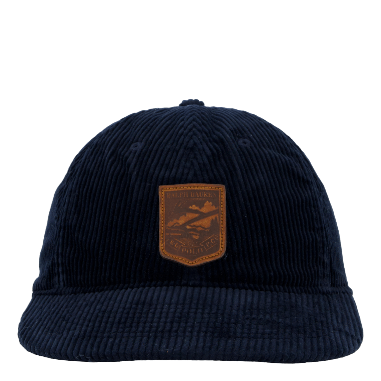 Polo Ralph Lauren Logo - Patch Corduroy Ball Cap Aviator Navy