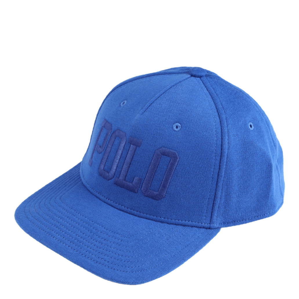 Polo Ralph Lauren Logo Fleece Ball Cap Pacific Royal