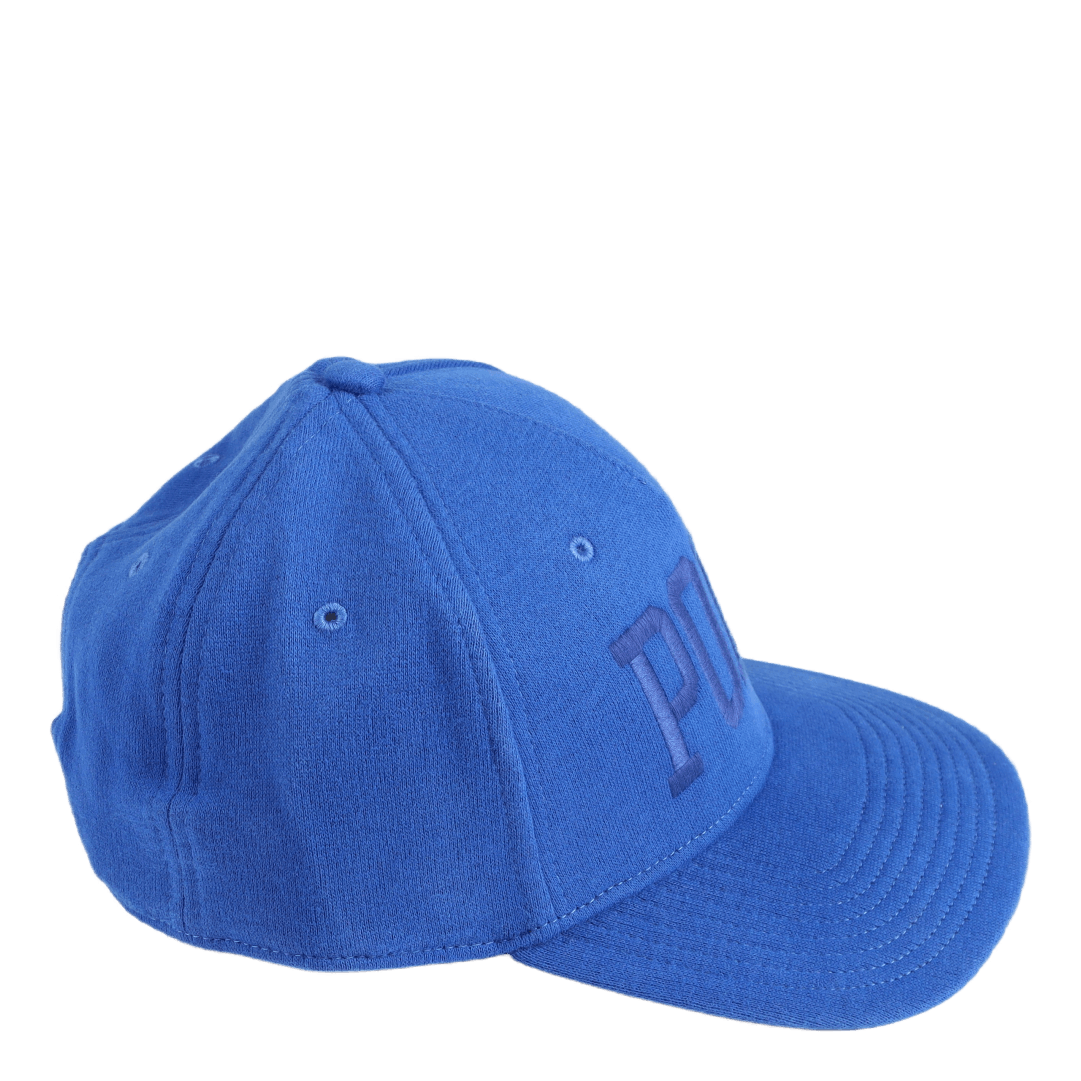 Polo Ralph Lauren Logo Fleece Ball Cap Pacific Royal
