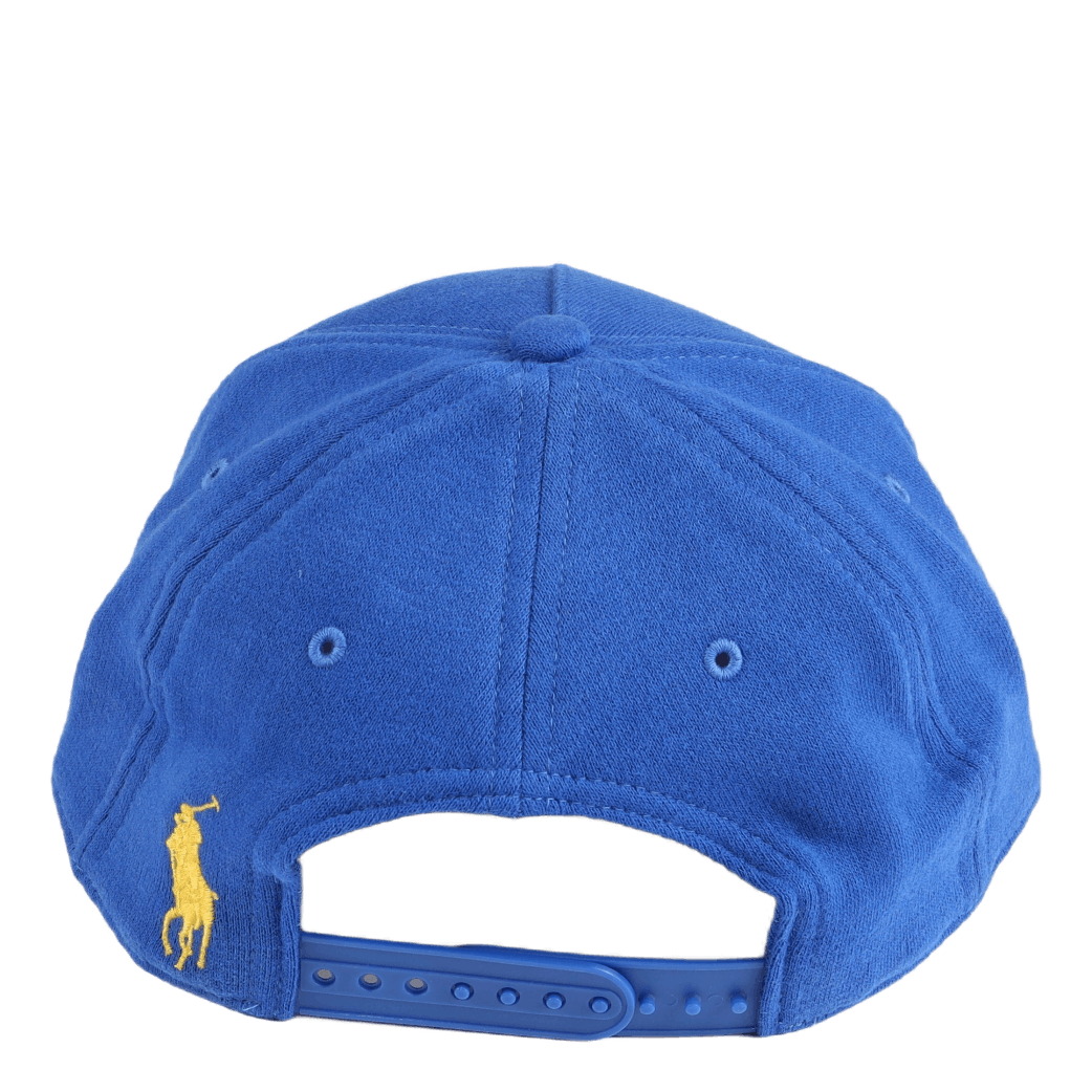 Polo Ralph Lauren Logo Fleece Ball Cap Pacific Royal