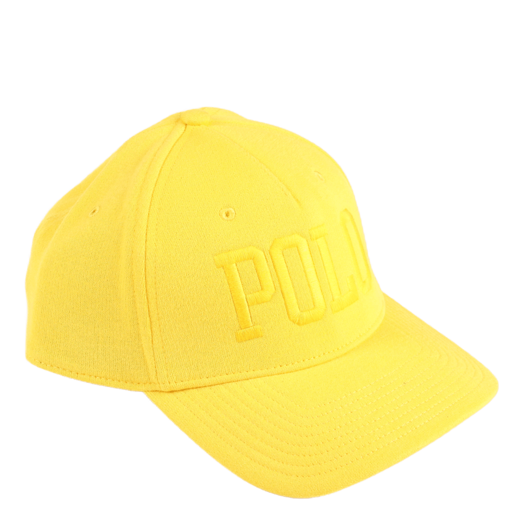 Polo Ralph Lauren Logo Fleece Ball Cap Yellow Fin
