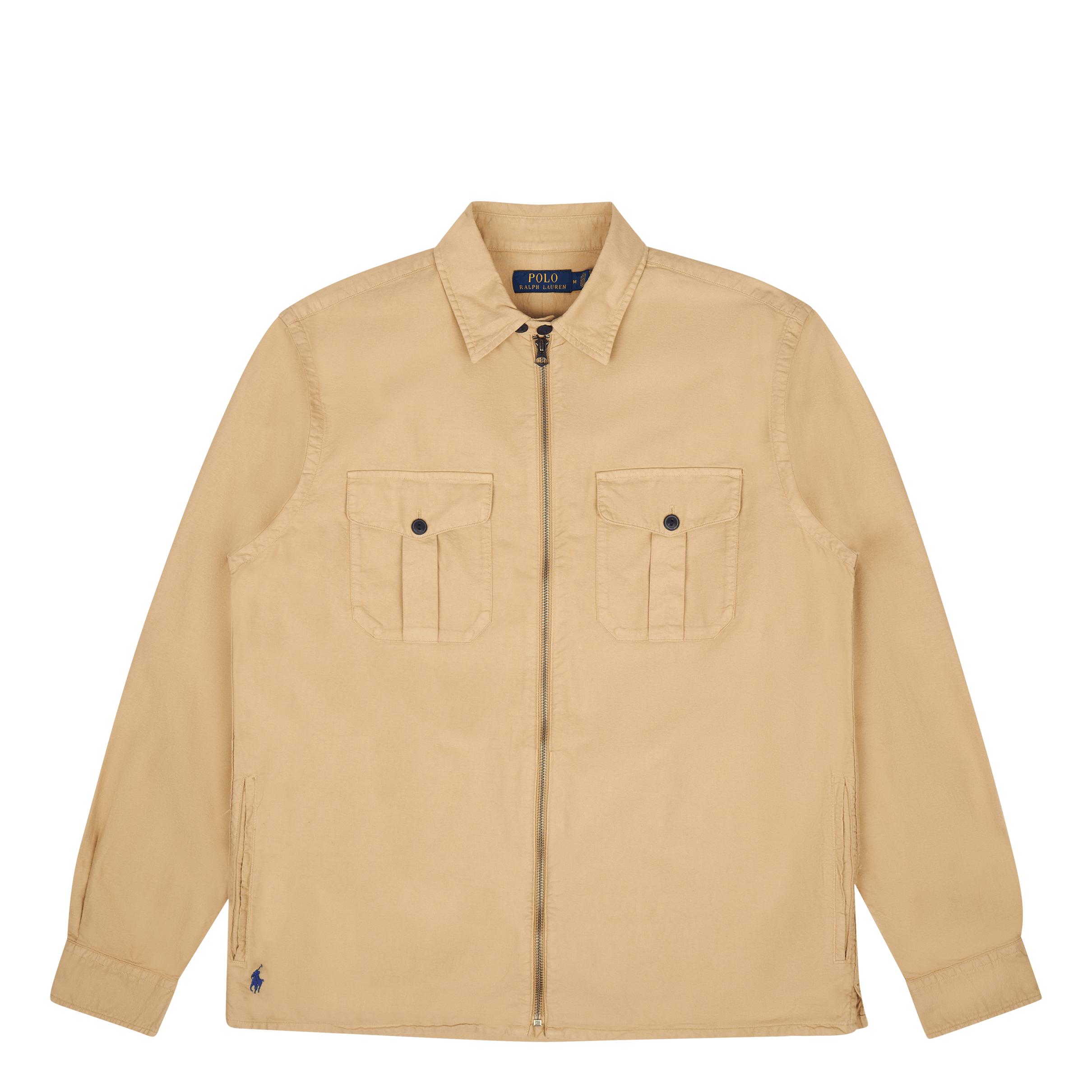 Polo Ralph Lauren Garment - Dyed Oxford Overshirt Surrey Tan