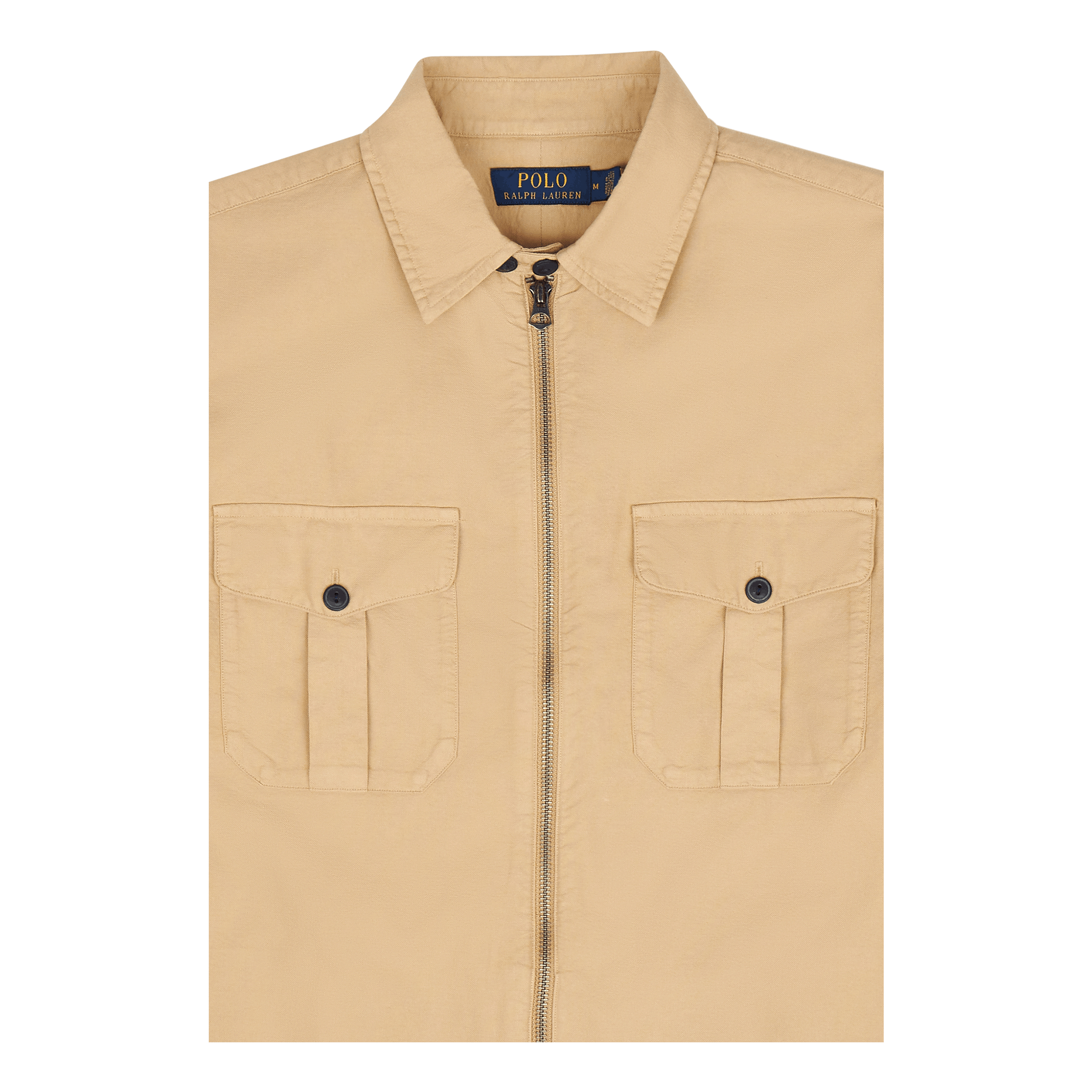 Polo Ralph Lauren Garment - Dyed Oxford Overshirt Surrey Tan