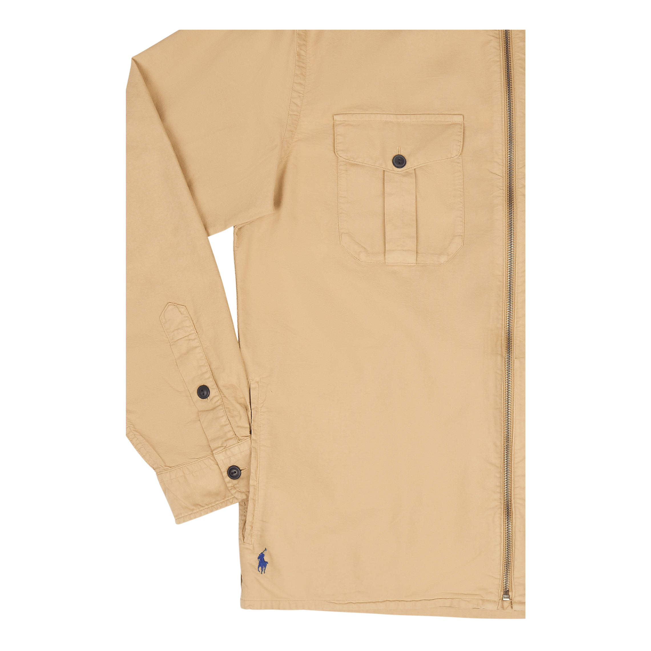 Polo Ralph Lauren Garment - Dyed Oxford Overshirt Surrey Tan