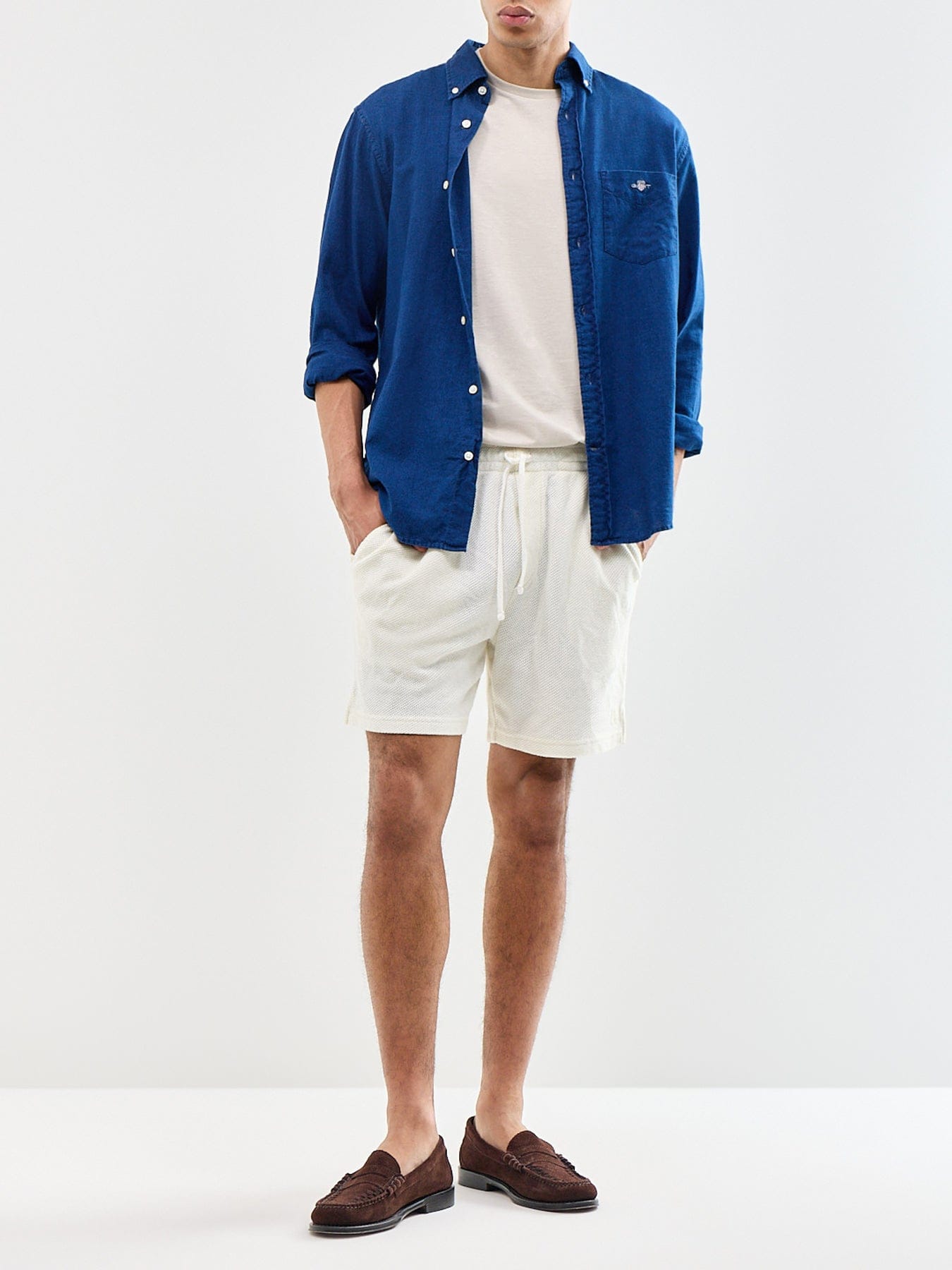 Polo Ralph Lauren Knit Sweat Shorts Cream
