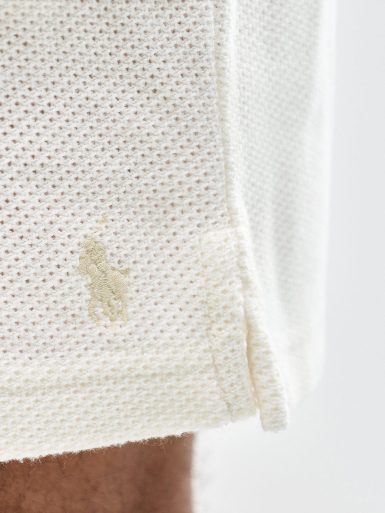 Polo Ralph Lauren Knit Sweat Shorts Cream