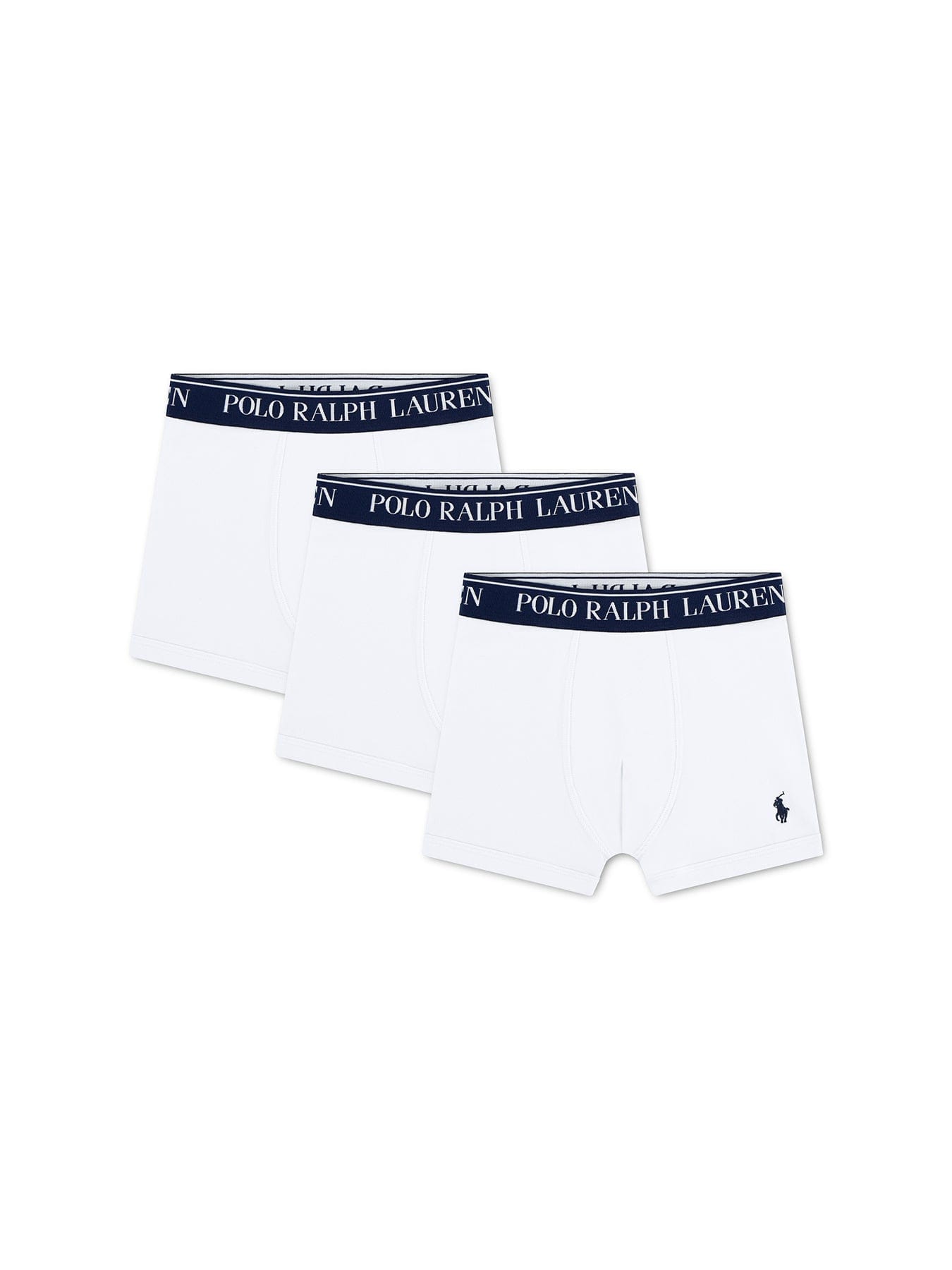 Polo Ralph Lauren Kids' Cotton Stretch 3 Pack Boxers