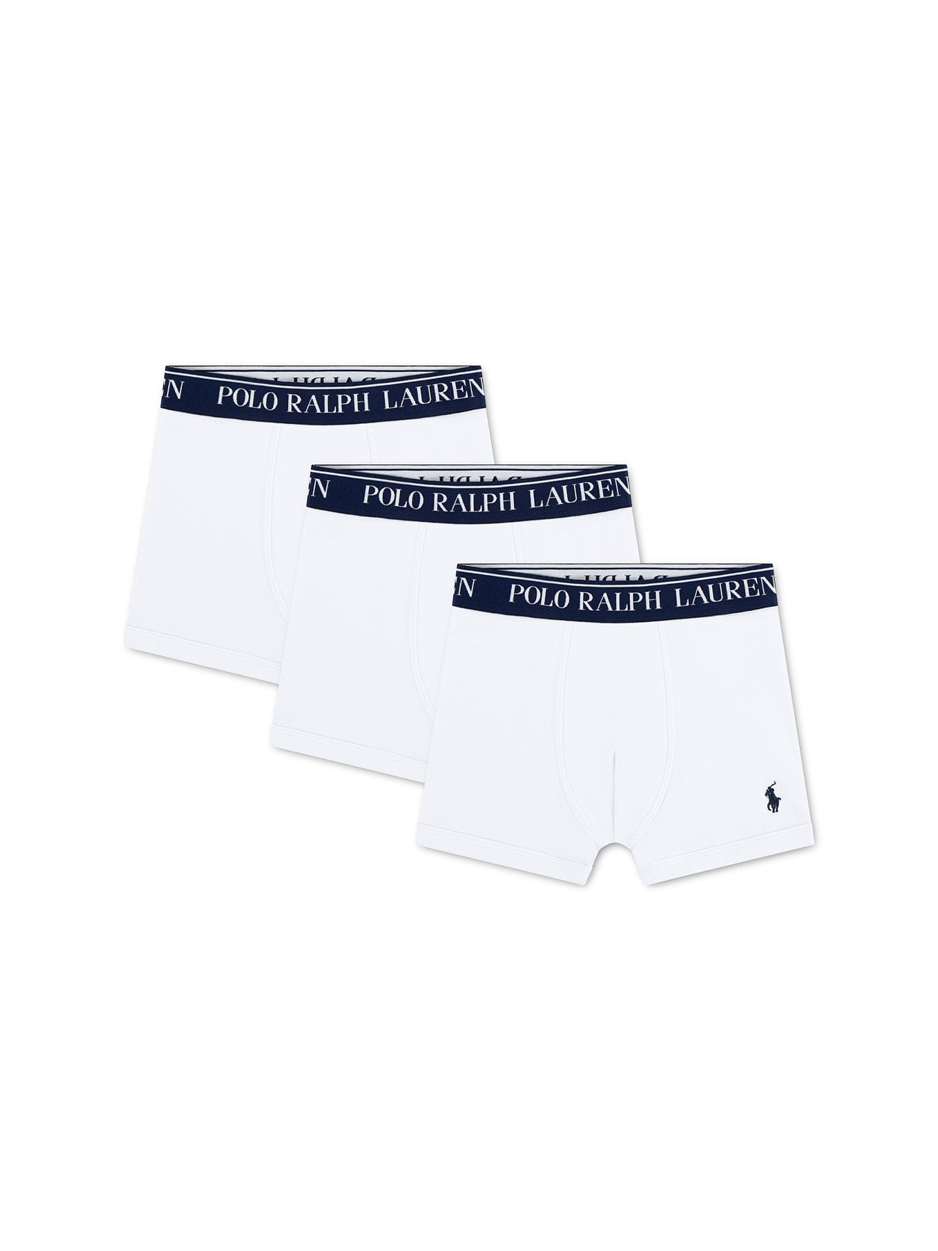 Polo Ralph Lauren Kids' Cotton Stretch 3 Pack Boxers