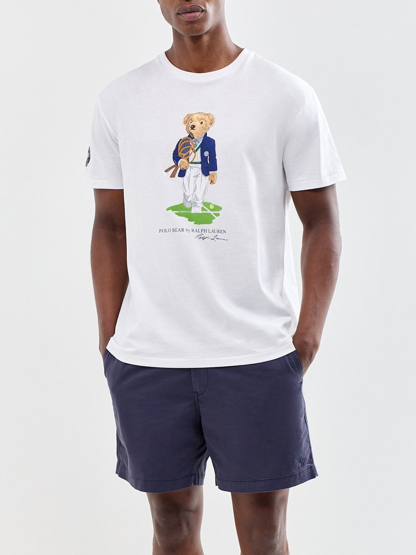 Polo Ralph Lauren Wimbledon Polo Bear T - Shirt White