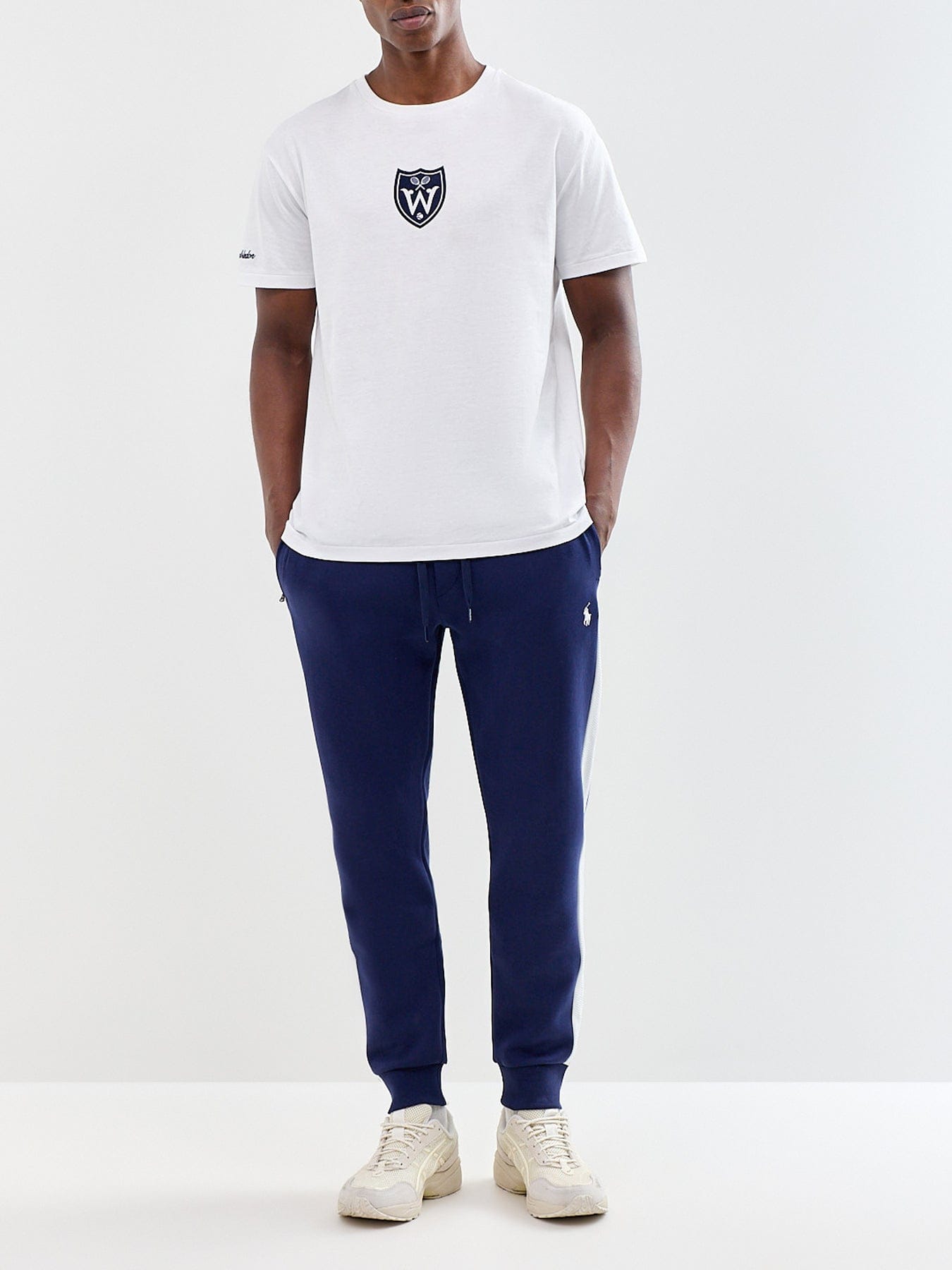 Polo Ralph Lauren Wimbledon Centre Logo T - Shirt White