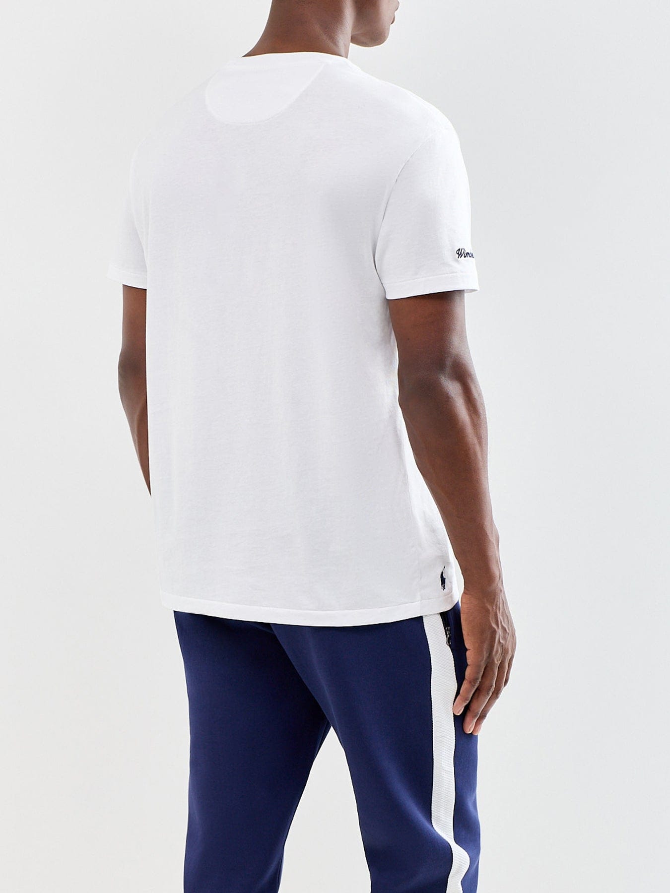 Polo Ralph Lauren Wimbledon Centre Logo T - Shirt White