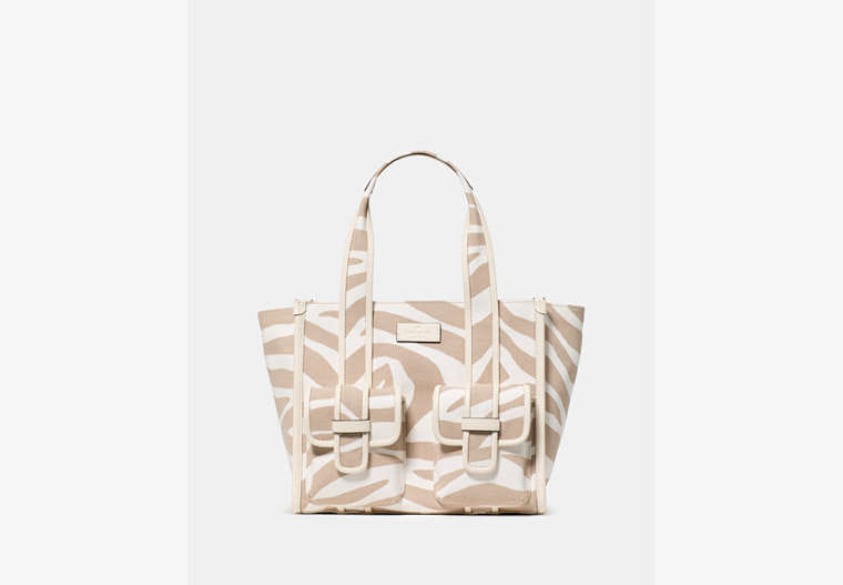 Kate Spade Kip Zebra Cargo Small Tote Bag