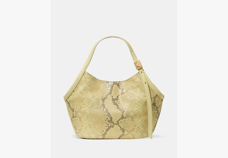 Kate Spade Deco Snake Embossed Small Tulip Tote Bag
