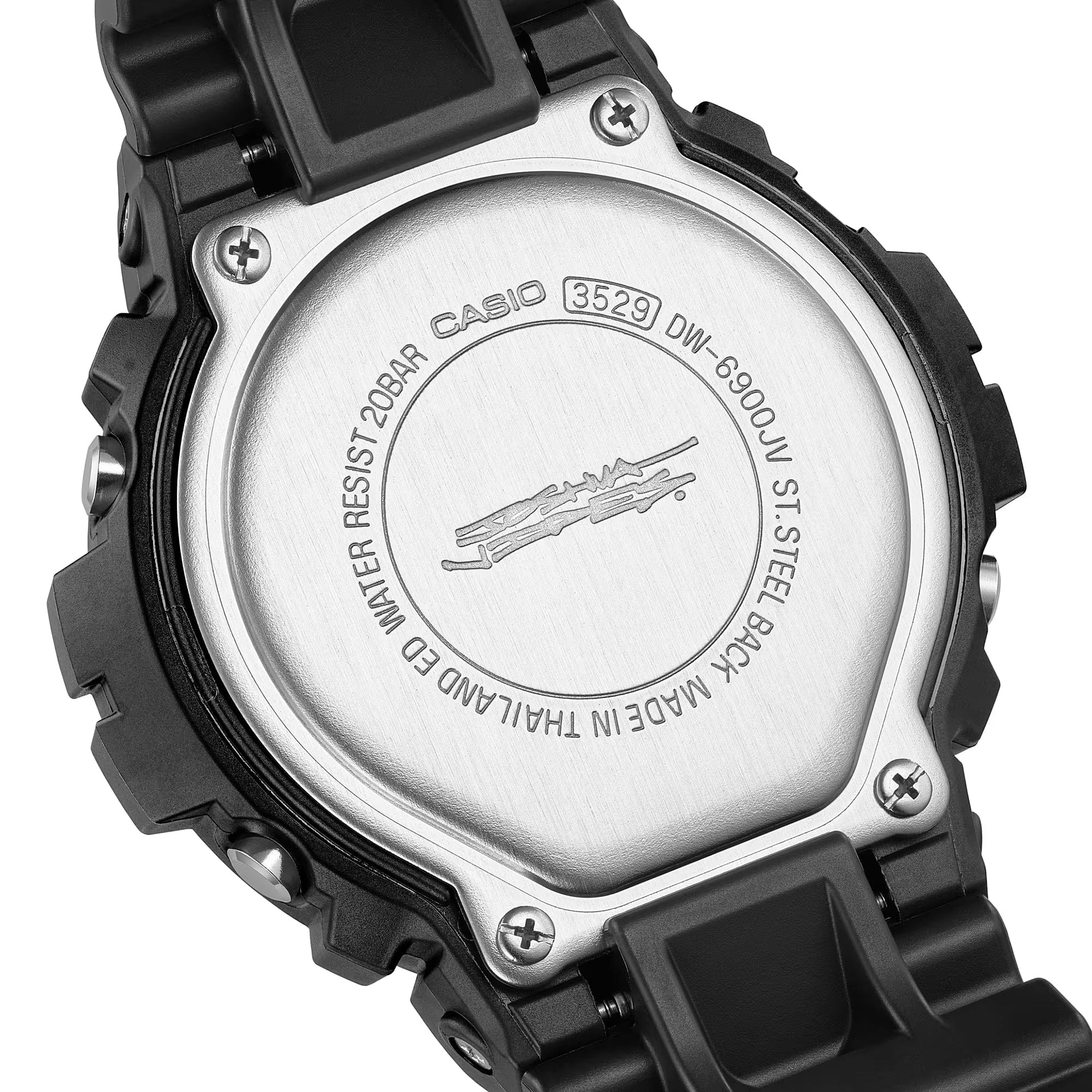 Casio Joshua Vides G - Shock DW6900JV - 1 Black/White