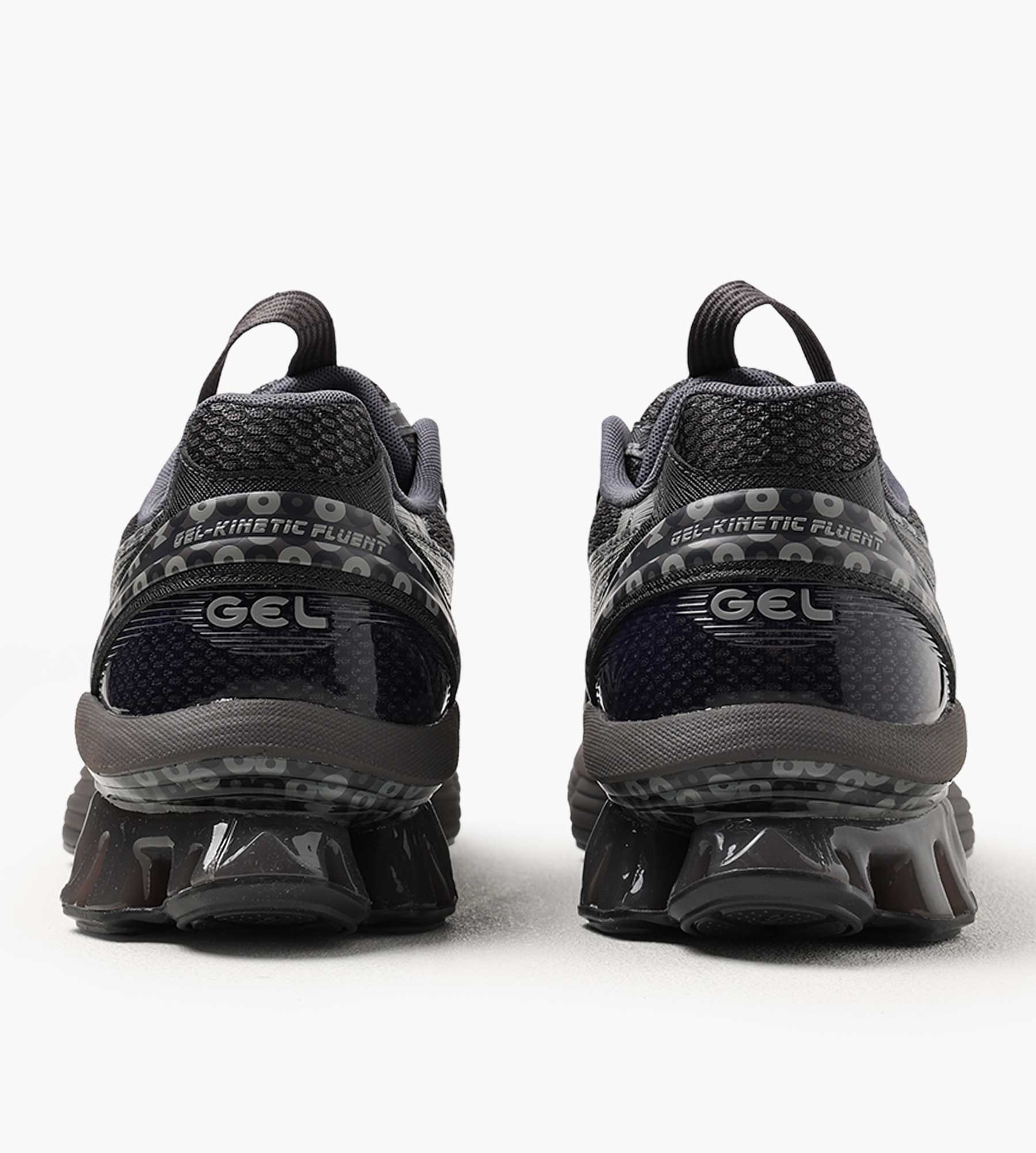 ASICS US7 - S GEL - KINETIC FLUENT by Kiko Obsidian Grey Graphite Grey