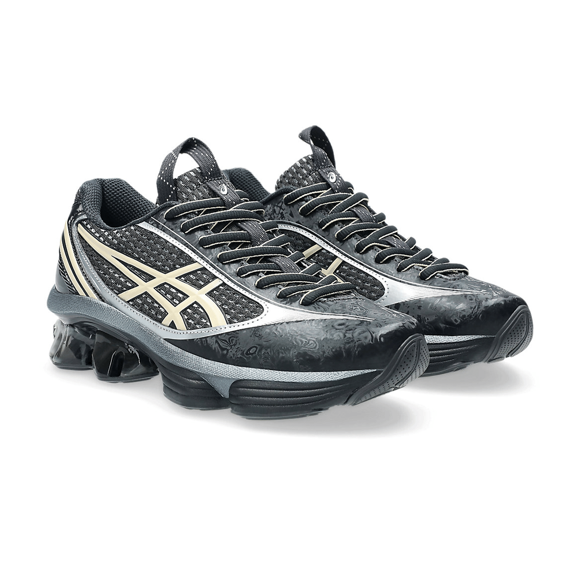 ASICS US6 - S GEL - KINETIC FLUENT BLACK/VANILLA