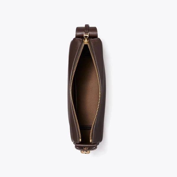 Tory Burch Romy Shoulder Bag Deep Brown