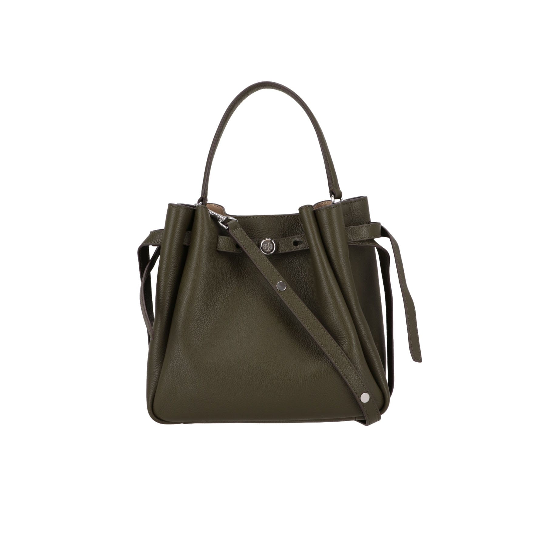 Tory Burch Womens Dark Olive Shoulder Bag