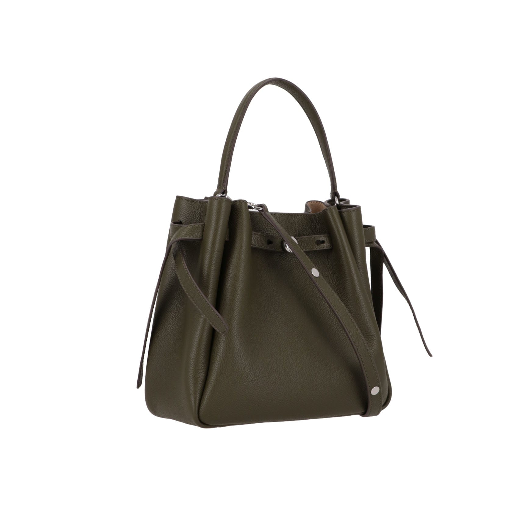 Tory Burch Womens Dark Olive Shoulder Bag