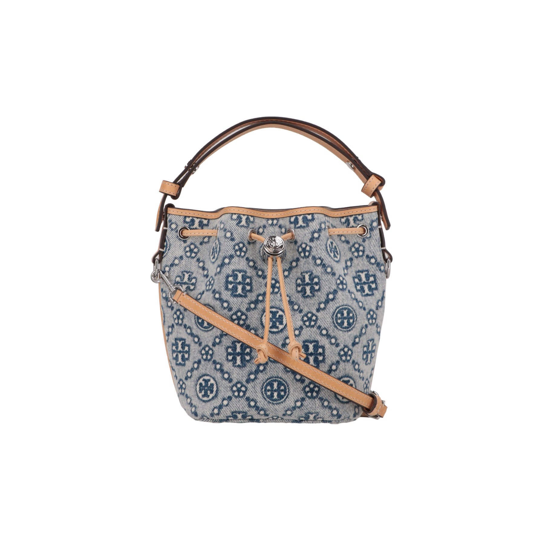 Tory Burch Womens Powder Blue Shoulder Bag