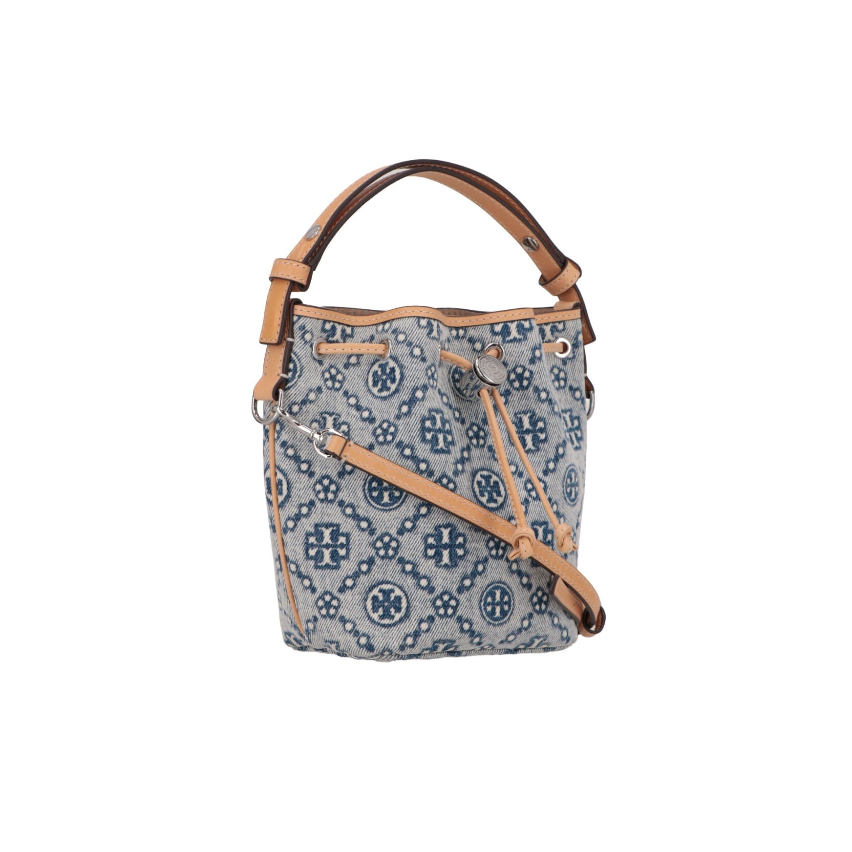 Tory Burch Womens Powder Blue Shoulder Bag