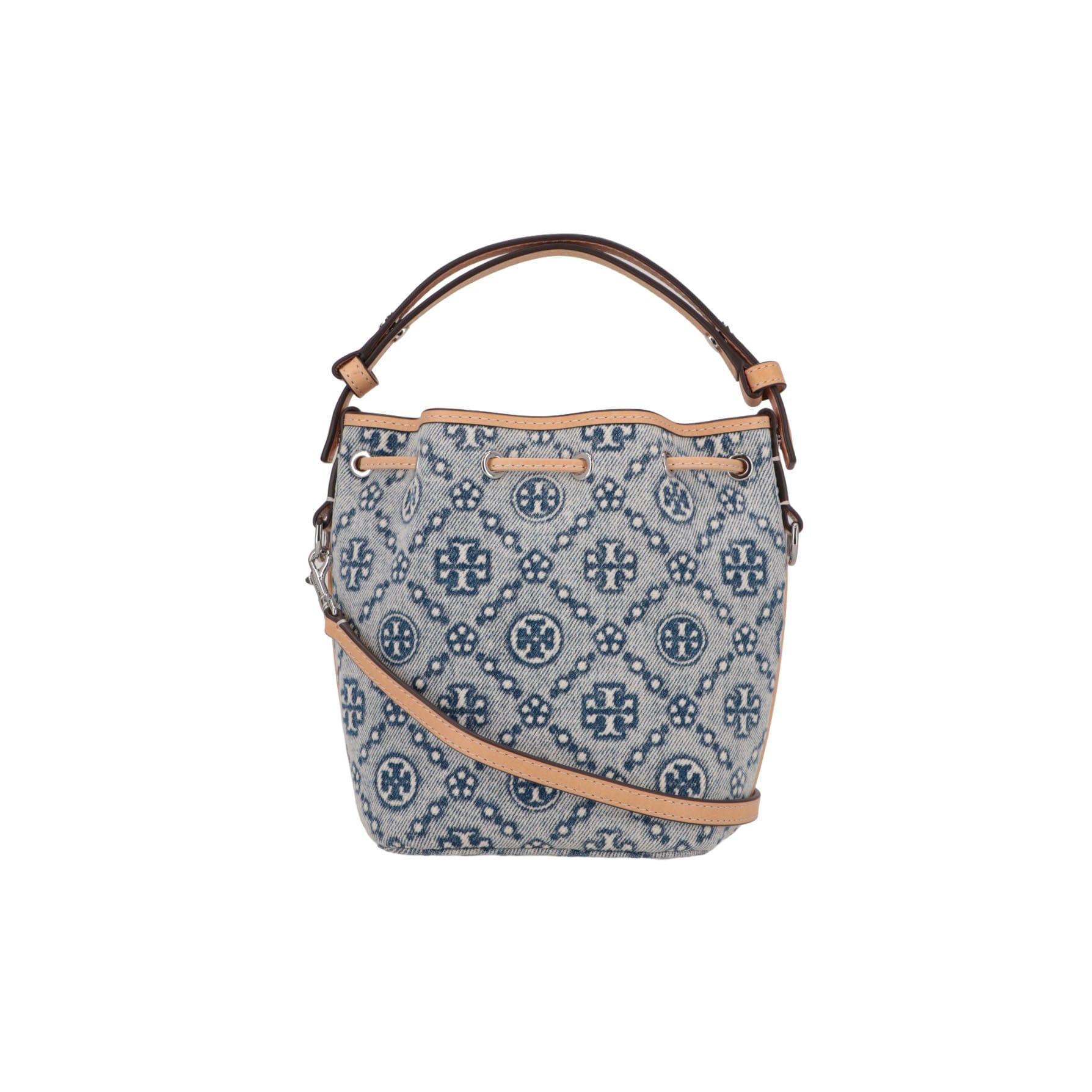 Tory Burch Womens Powder Blue Shoulder Bag