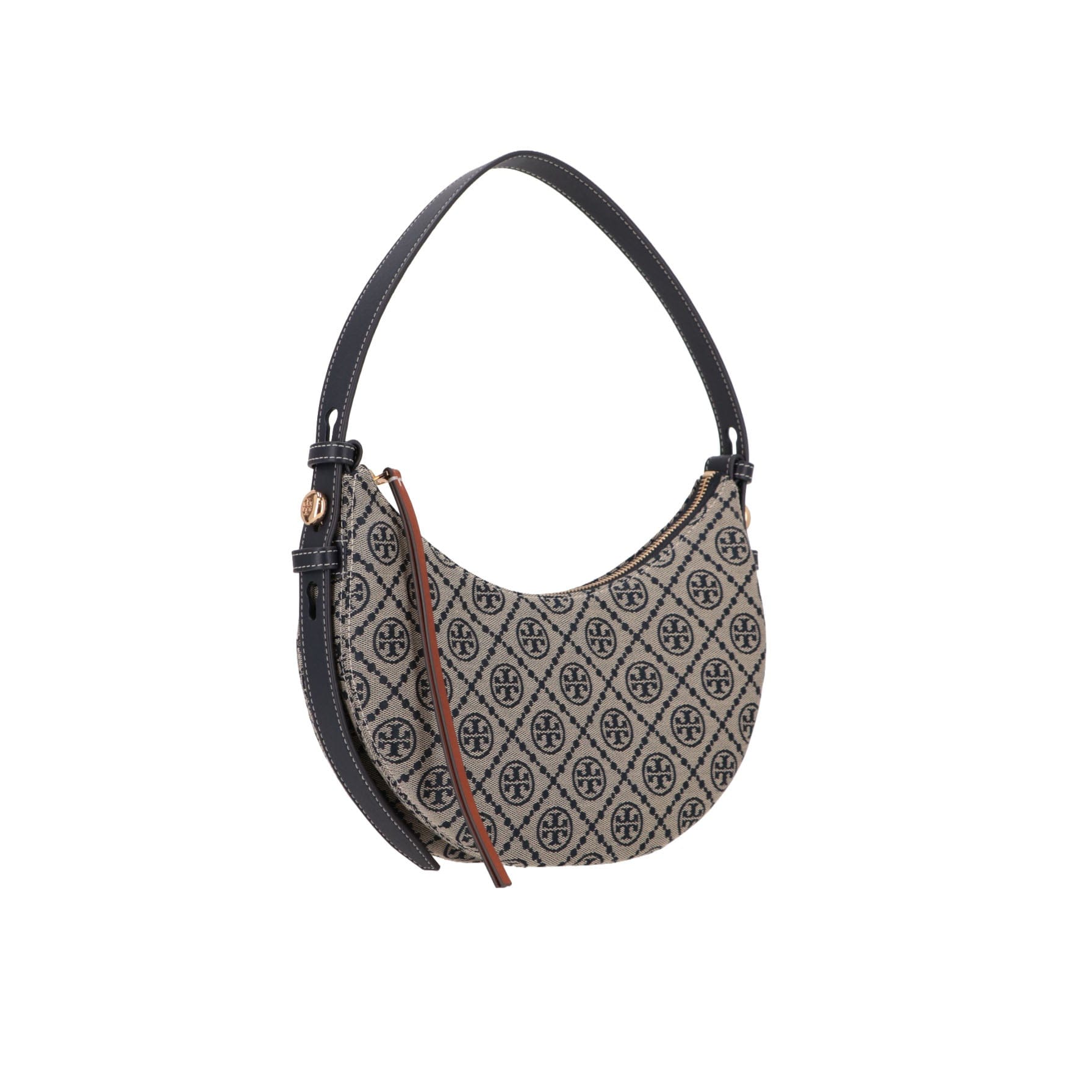 Tory Burch Womens Navy Shoulder Bag